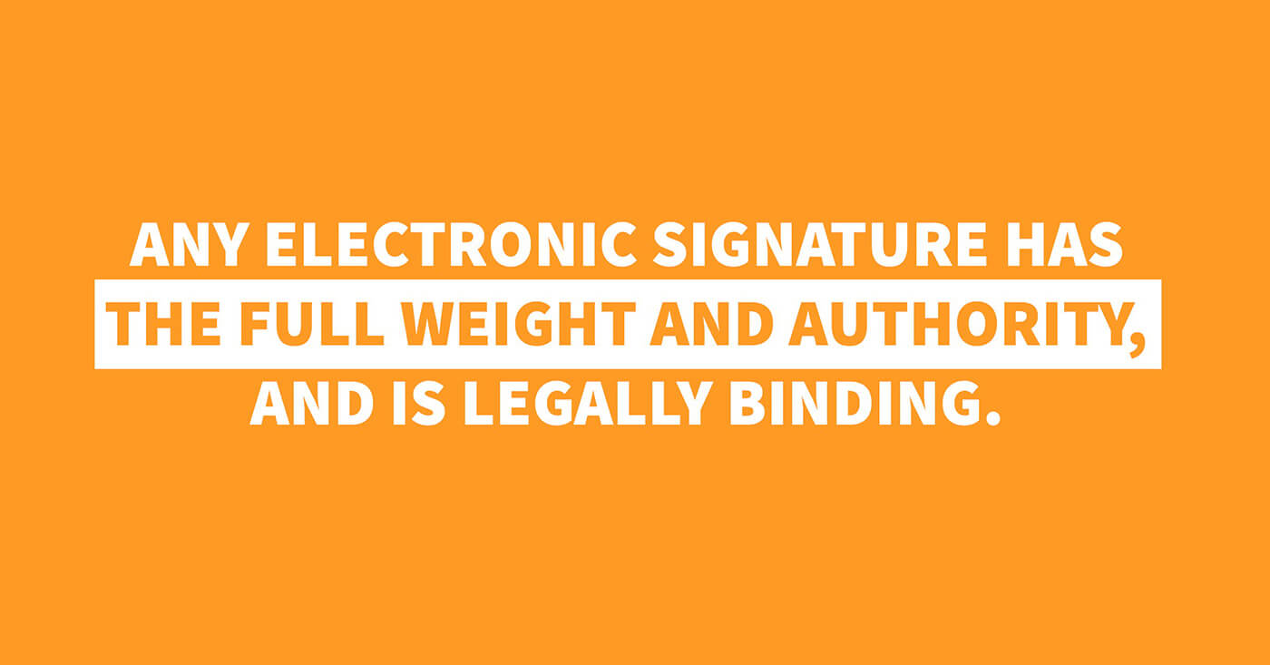 digital signatures weight