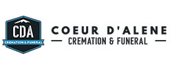 coeur d'alene cremation and funeral business logo